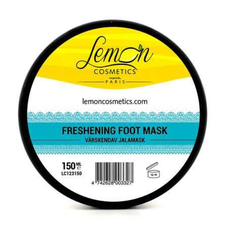 Lemon Cosmetics Freshening Foot Mask, Värskendav Jalamask